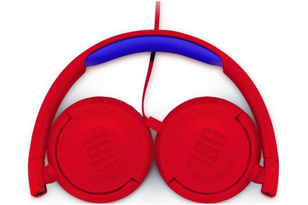 Słuchawki JBL JR310 Nauszne Przewodowe czerwony