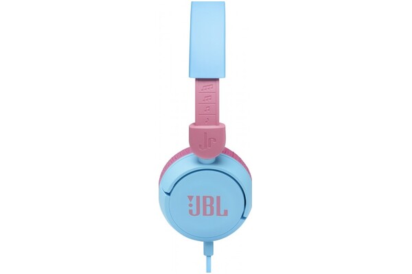 Słuchawki JBL JR310 Nauszne Przewodowe niebiesko-różowy