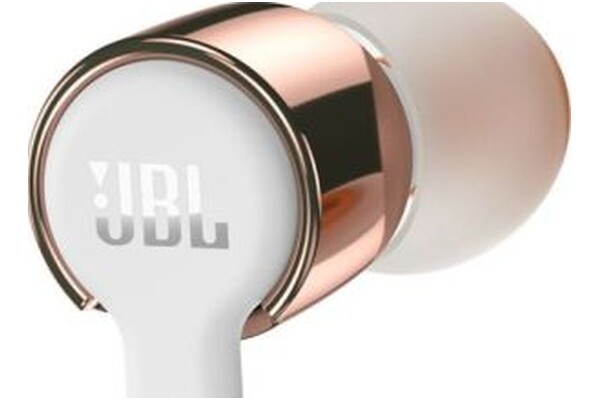 Słuchawki JBL T210 Dokanałowe Przewodowe różowo-złoty