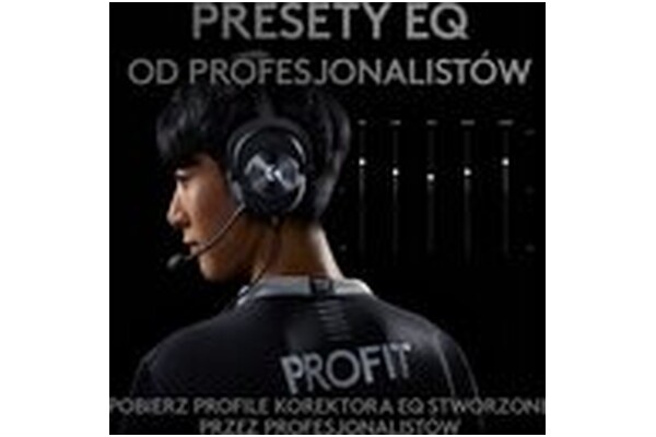 Słuchawki Logitech G Pro X Nauszne Przewodowe czarny