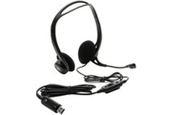 Słuchawki Logitech 960 Nauszne Przewodowe czarny