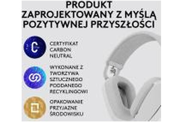 Słuchawki Logitech Zone Vibe 100 Nauszne Bezprzewodowe