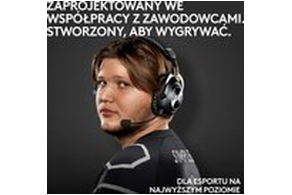 Słuchawki Logitech G Pro X Nauszne Bezprzewodowe czarny