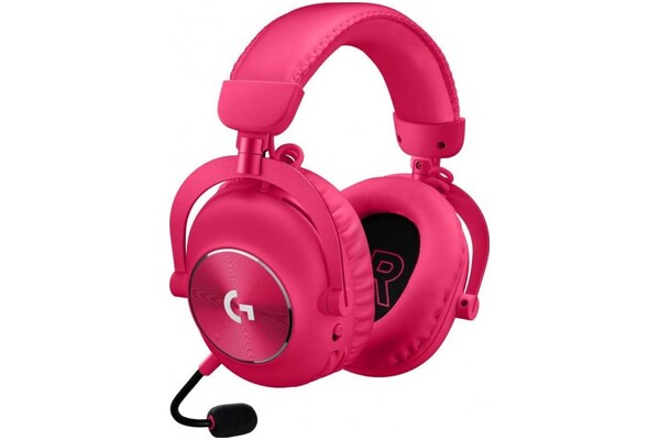 Słuchawki Logitech G Pro X Lightspeed Nauszne Bezprzewodowe różowy