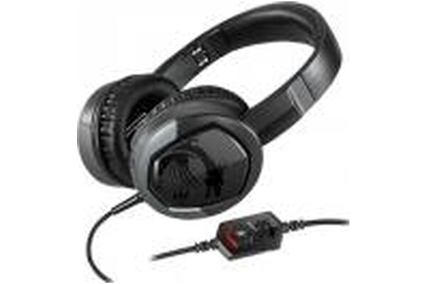Słuchawki MSI GH30 V2 Immerse Nauszne Przewodowe czarny