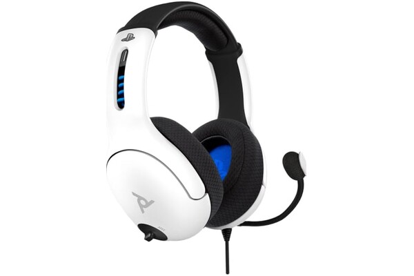 Słuchawki PDP Lvl 50 PS4/PS5 Nauszne Przewodowe biały