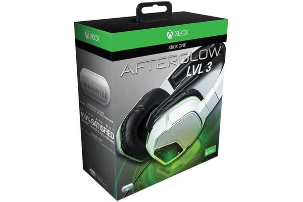 Słuchawki PDP Afterglow Lvl 3 Xbox One Nauszne Przewodowe biały