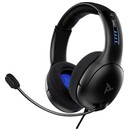 Słuchawki PDP Lvl 50 PS4/PS5 Nauszne Przewodowe czarny