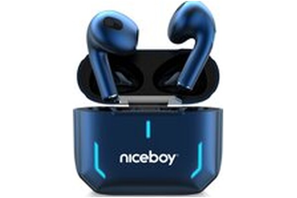 Słuchawki Niceboy Hive Pods Douszne Bezprzewodowe niebieski