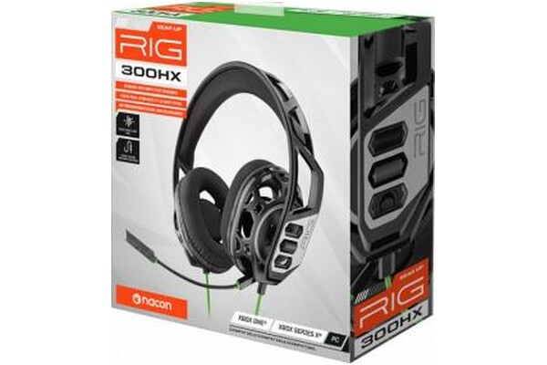 Słuchawki Plantronics RIG 300HX Nauszne Przewodowe czarny