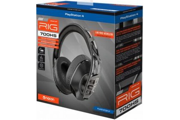 Słuchawki Plantronics RIG 700HS Nauszne Bezprzewodowe czarny