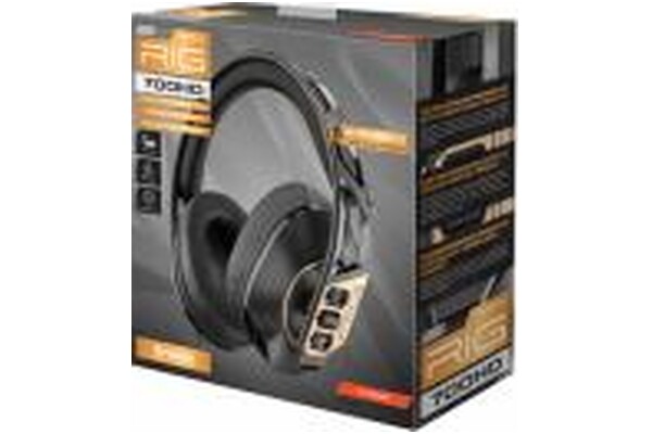 Słuchawki Plantronics RIG 700HD Nauszne Bezprzewodowe czarno-złoty