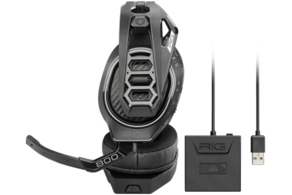 Słuchawki Plantronics RIG 800HS Nauszne Przewodowe czarno-niebieski