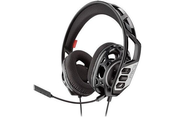 Słuchawki Plantronics RIG 300HC Nauszne Przewodowe srebrny