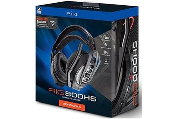 Słuchawki Plantronics RIG 800HS Nauszne Bezprzewodowe czarny