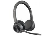 Słuchawki Plantronics VOYAGER 4320 UC Nauszne Bezprzewodowe czarny