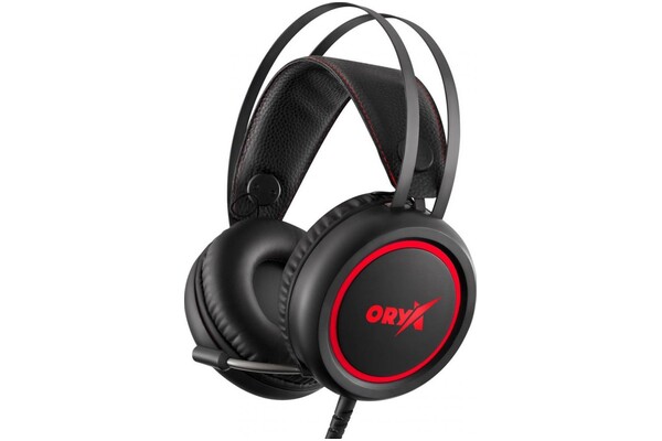 Słuchawki Niceboy Oryx X210 Nauszne Przewodowe czarny