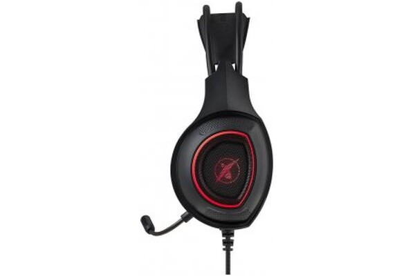 Słuchawki Niceboy Oryx X200 Nauszne Przewodowe czerwony