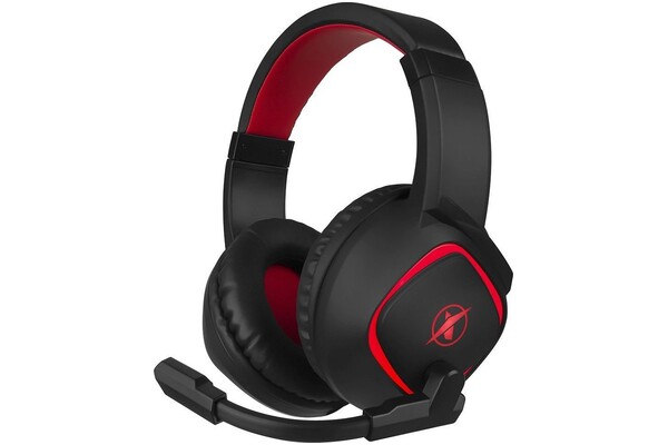 Słuchawki Niceboy Oryx X300 Nauszne Przewodowe czerwony