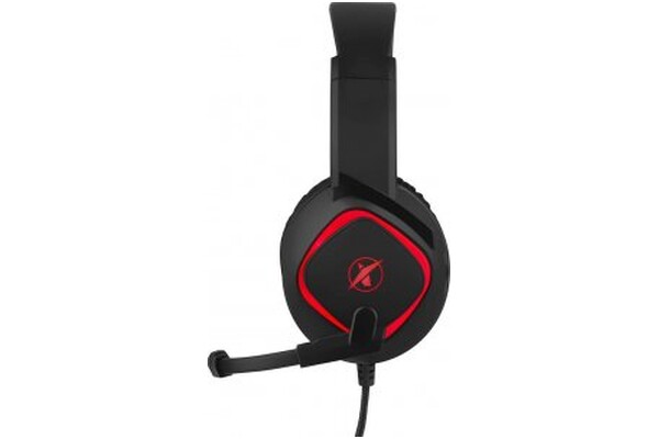 Słuchawki Niceboy Oryx X300 Nauszne Przewodowe czerwony