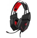 Słuchawki Niceboy Oryx X600 Nauszne Przewodowe czerwony