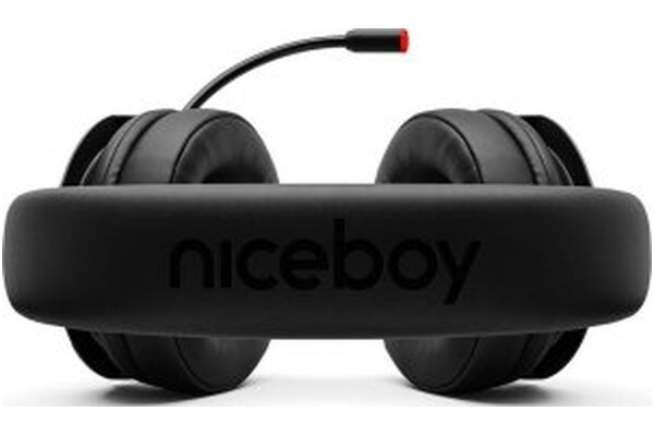 Słuchawki Niceboy Oryx X500 Nauszne Przewodowe czarny