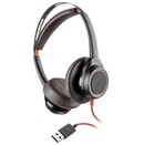 Słuchawki Poly BLACKWIRE 7225 Nauszne Przewodowe czarny