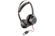 Słuchawki Poly BLACKWIRE 7225 Nauszne Przewodowe czarny