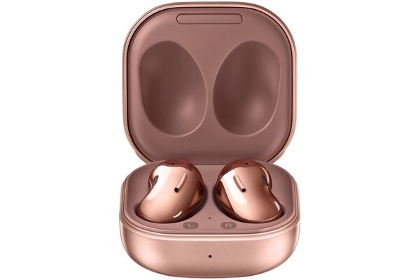 Słuchawki Samsung SMR180NZNAEUE Galaxy Buds Live Douszne Bezprzewodowe brązowy