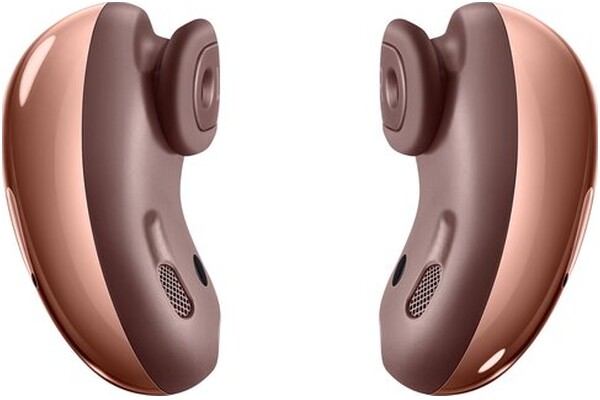 Słuchawki Samsung SMR180NZNAEUE Galaxy Buds Live Douszne Bezprzewodowe brązowy