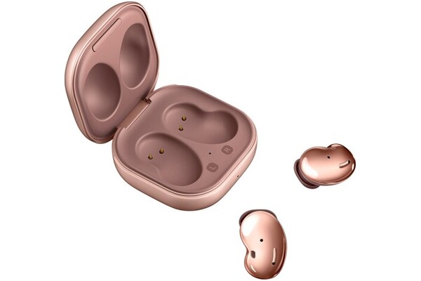 Słuchawki Samsung SMR180NZNAEUE Galaxy Buds Live Douszne Bezprzewodowe brązowy