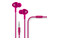 Słuchawki SBS Jumper In-Ear Dokanałowe Przewodowe różowy