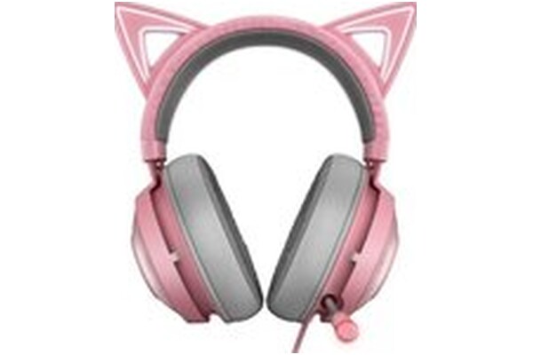 Słuchawki Razer Kraken KItty Edition Nauszne Przewodowe różowy