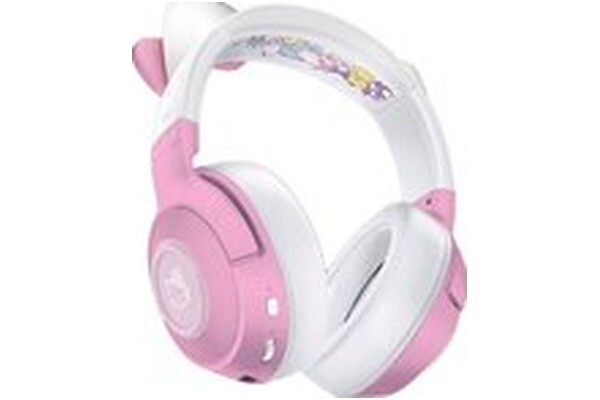 Słuchawki Razer Kraken KItty Edition Nauszne Bezprzewodowe biało-różowy