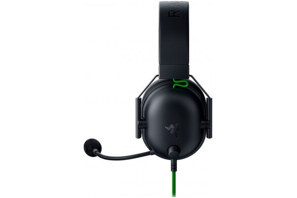 Słuchawki Razer BlackShark V2 X Nauszne Przewodowe czarno-zielony