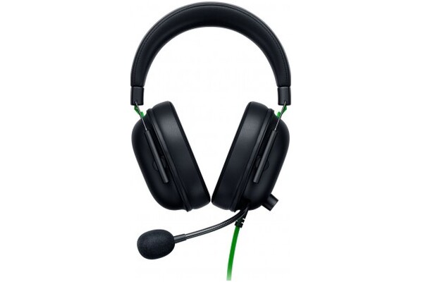 Słuchawki Razer BlackShark V2 X Nauszne Przewodowe czarno-zielony