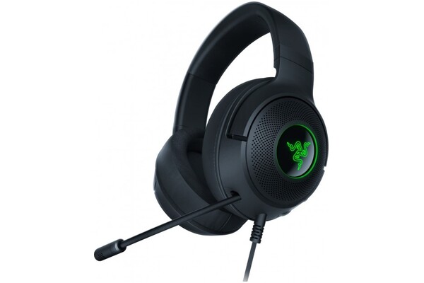 Słuchawki Razer Kraken X V3 USB Nauszne Przewodowe czarny