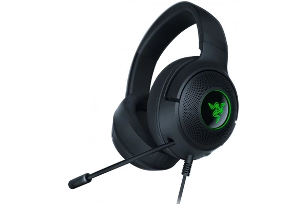 Słuchawki Razer Kraken X V3 USB Nauszne Przewodowe czarny