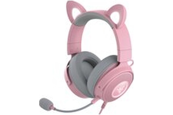 Słuchawki Razer Kraken KItty Edition V2 Pro Nauszne Przewodowe różowy