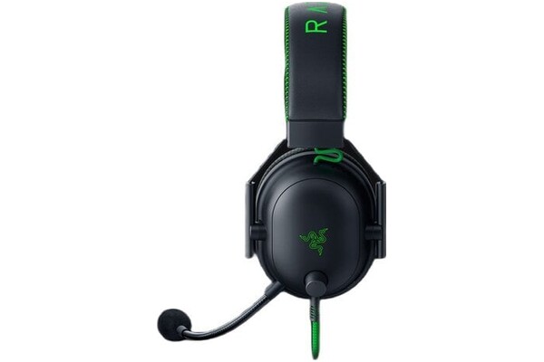 Słuchawki Razer BlackShark V2 Special Edition Nauszne Przewodowe czarno-zielony
