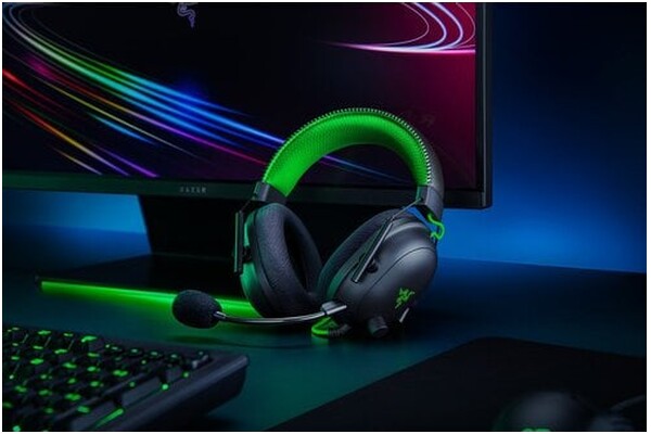 Słuchawki Razer BlackShark V2 Special Edition Nauszne Przewodowe czarno-zielony