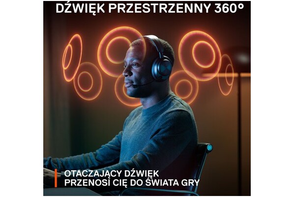 Słuchawki SteelSeries Arctis Pro Nova Nauszne Bezprzewodowe czarny