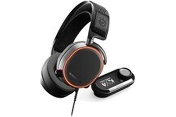 Słuchawki SteelSeries Arctis Pro + GameDac Nauszne Przewodowe czarny