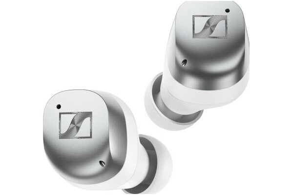 Słuchawki Sennheiser Momentum 4 Dokanałowe Bezprzewodowe biało-srebrny