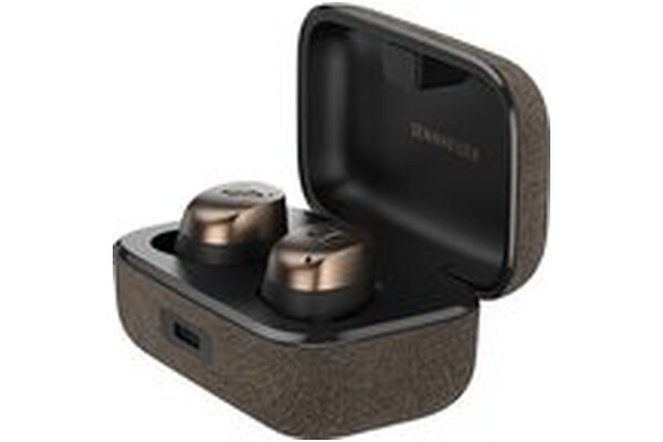 Słuchawki Sennheiser Momentum 4 Dokanałowe Bezprzewodowe Czarno-miedziany