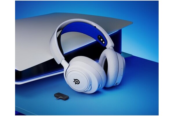 Słuchawki SteelSeries Arctis 7 Nova 7P Nauszne Bezprzewodowe biały