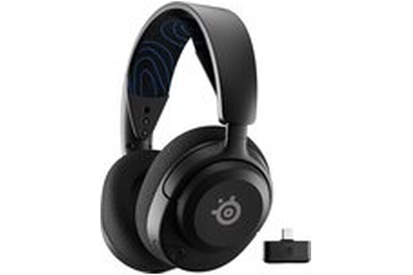 Słuchawki SteelSeries Arctis Nova 5P Nauszne Bezprzewodowe czarno-niebieski