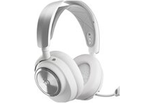 Słuchawki SteelSeries Arctis Pro Nova Nauszne Bezprzewodowe biały