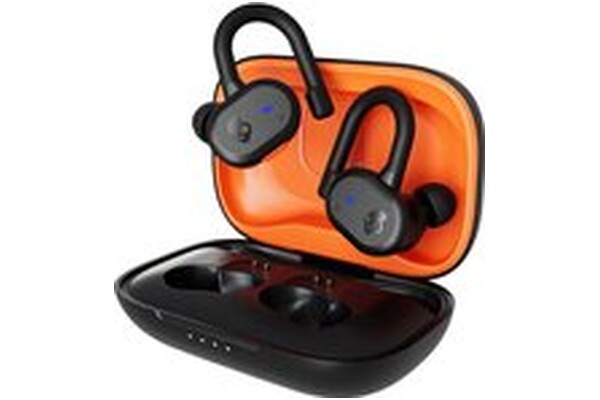 Słuchawki Skullcandy Push Active Dokanałowe Bezprzewodowe czarno-pomarańczowy