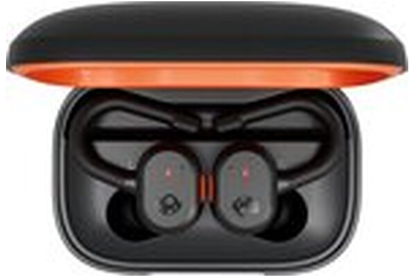 Słuchawki Skullcandy Push Active Dokanałowe Bezprzewodowe czarno-pomarańczowy